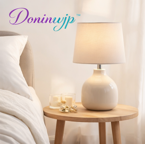 Doninwjpβ’ Decorative Ceramic Table Lamp β Modern & Sleek
