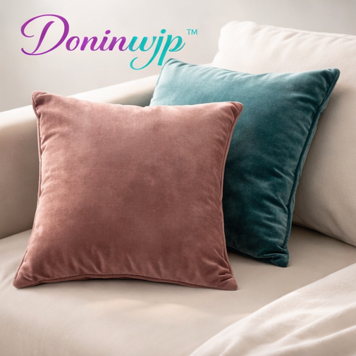 Doninwjp™ Premium Velvet Throw Pillow Set – Set of 2