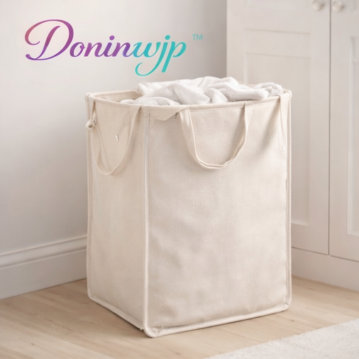 Doninwjp™ Foldable Laundry Hamper – Space-Saving and Durable